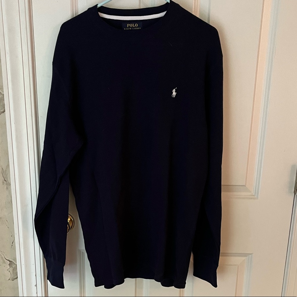 Ralph Lauren Polo Men’s Navy Crewneck Sweater